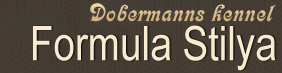 Kennel Dobermanns Formula Style